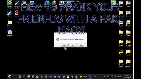 How to prank your friend with a fake hack!