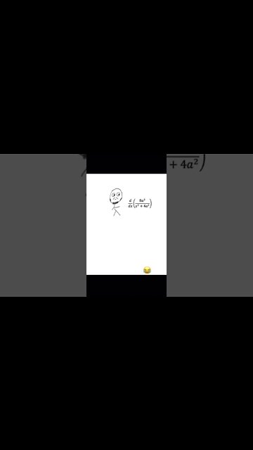 How to take this very difficult derivative #shorts #mathshorts #calculusshorts #derivatives