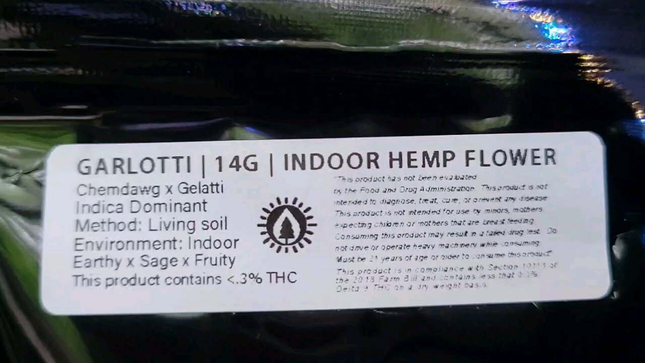 THIS GARLOTTI WAS INDOOR LIVING SOIL WildflowerHempCo