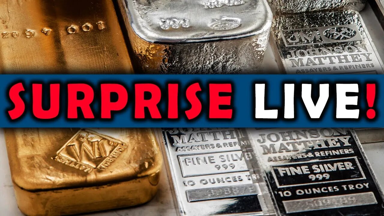 Wednesday Night LIVE! Gold & Silver