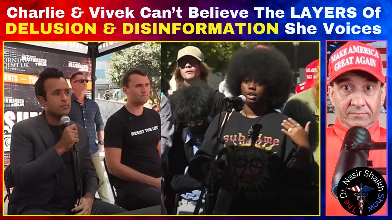 Charlie & Vivek Can’t Believe The LAYERS Of DELUSION & DISINFORMATION She Voices