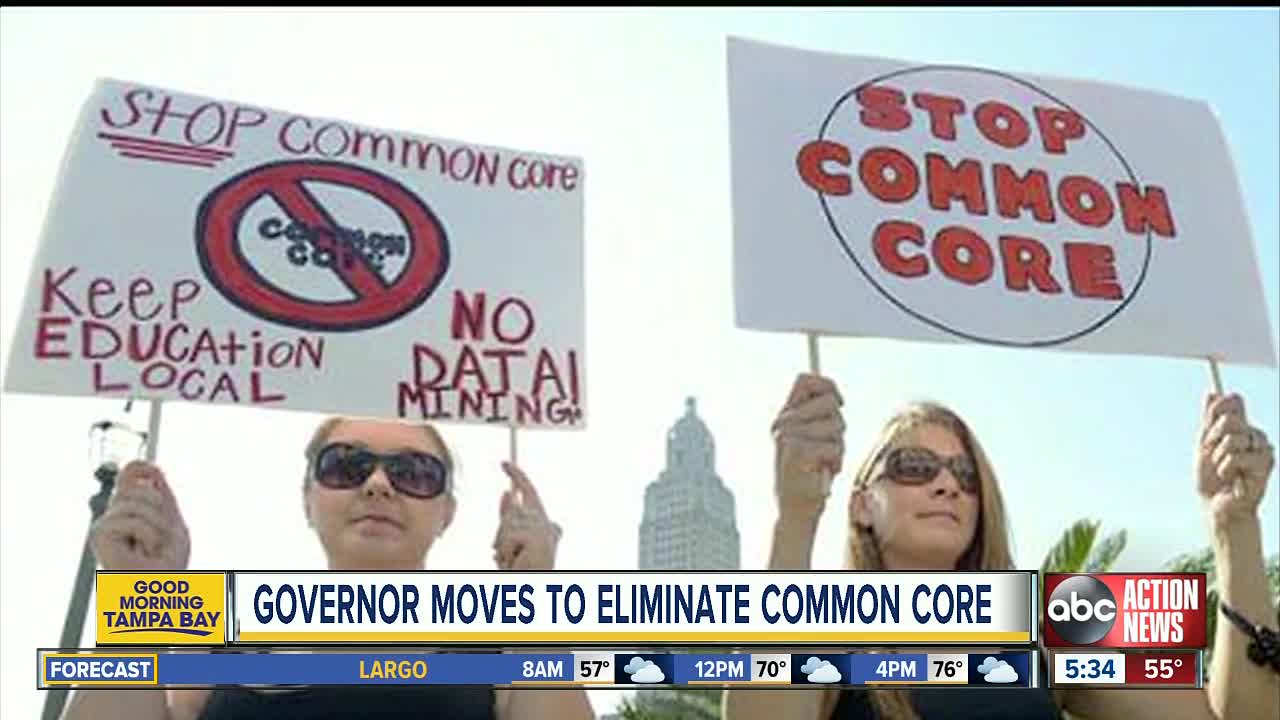 Gov. DeSantis​ eliminating Common Core in Florida schools