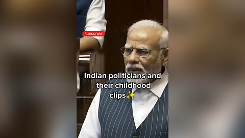 Indian Politican and their childhood Video