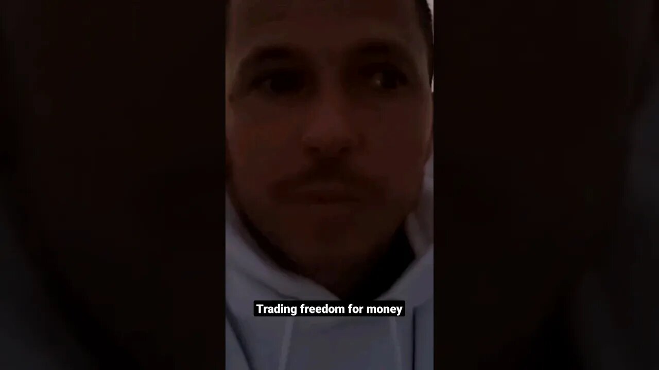 Trading little pieces of your freedom away until you're totally trapped