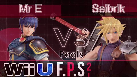 RVL|Mr E (Marth) vs. Seibrik (Cloud) - Wii U Pools - FPS2