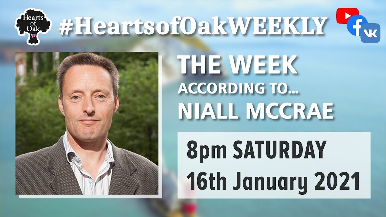 The Week according to Niall McCrae 16.1.21