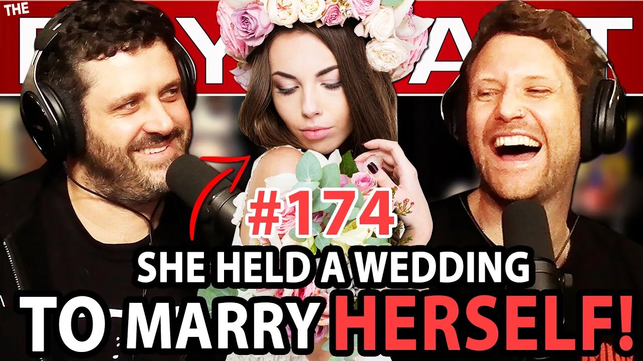 #174 A Woman Marries Herself, Trump In Jail, And We Get Called Betas