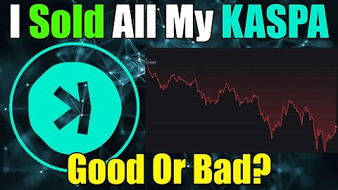 DUMPED My KASPA | Good Or Bad Idea?