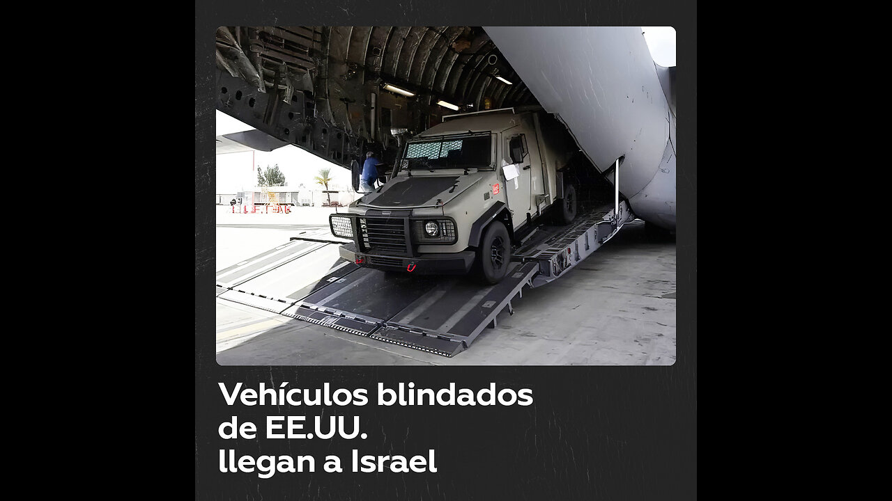 Israel recibe el primer lote de vehículos blindados de EE.UU.