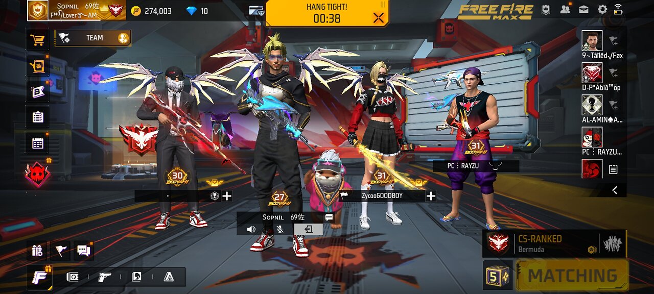 Free fire op collection