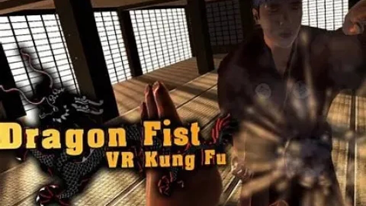 Dragon Fist: VR Kung Fu. Against Shiroi Hokori. (Medium difficulty)