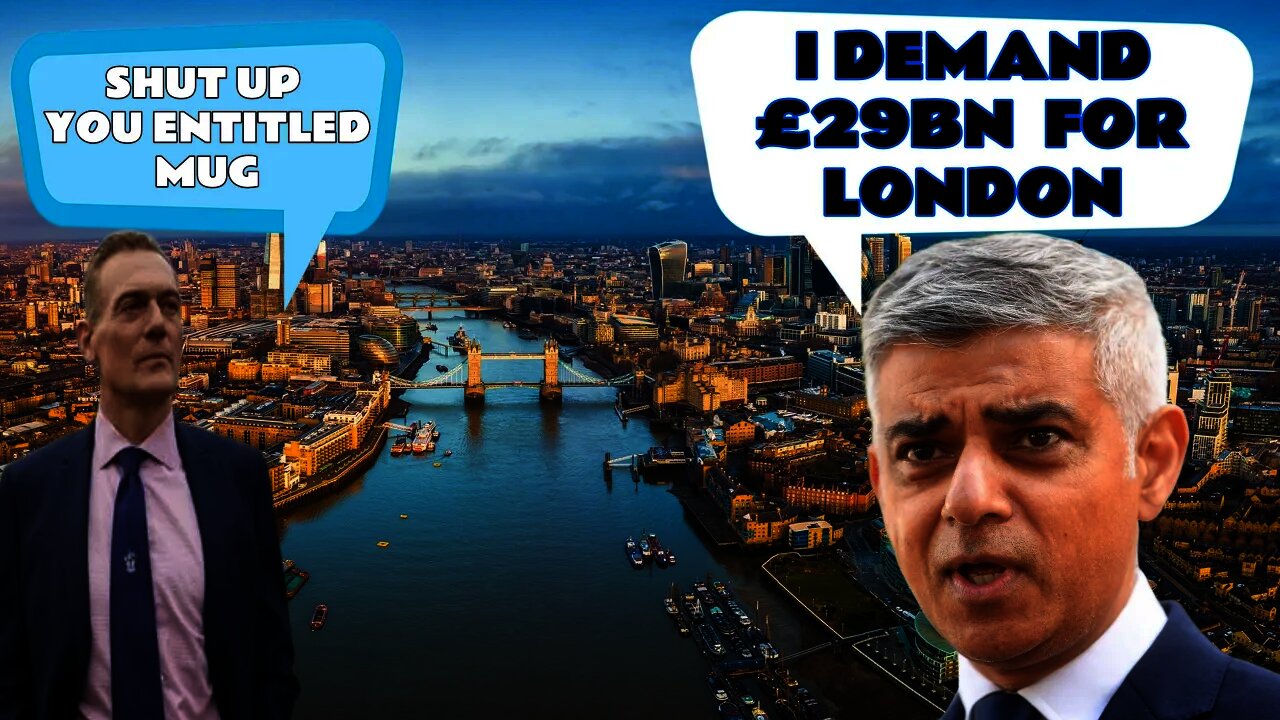 Sadiq Khan Ridiculed For Demanding £29Bn Bailout Despite Wanting To Lockdown London