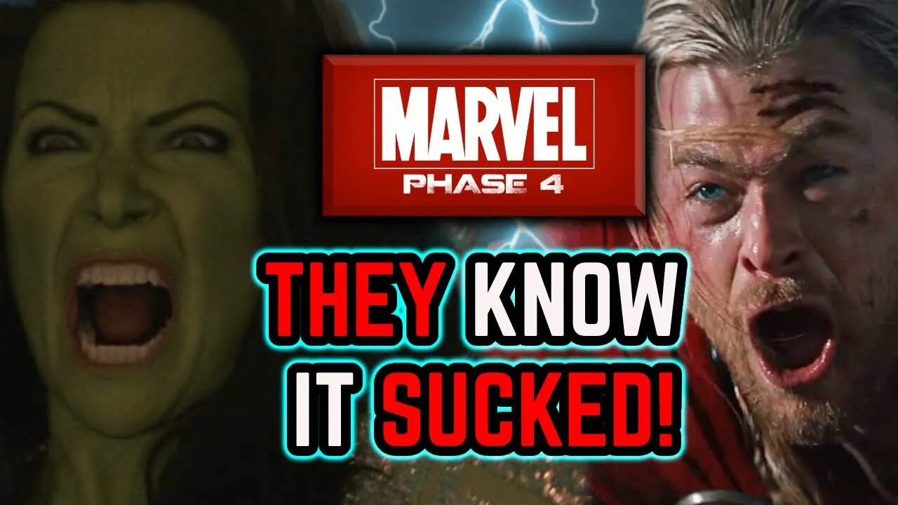 Marvel ADMITS Phase 4 was a DISASTER! | BIG CHANGES Coming to Phase 5 & 6?