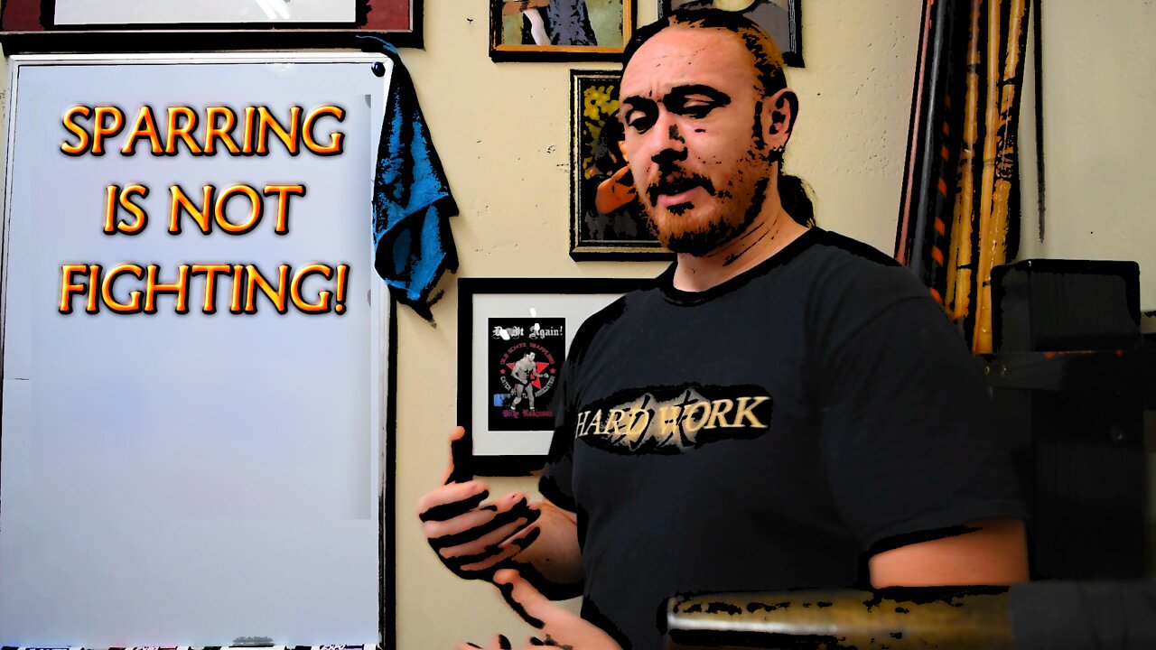 Sparring Is Training, NOT Fighting