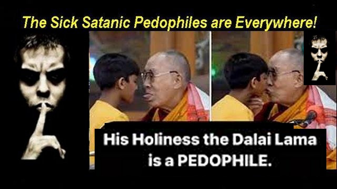 Pedophile Satanist Psyop Dalai Lama Propaganda To Wear Masks And Take The Kill Shot! [11.12.2023]