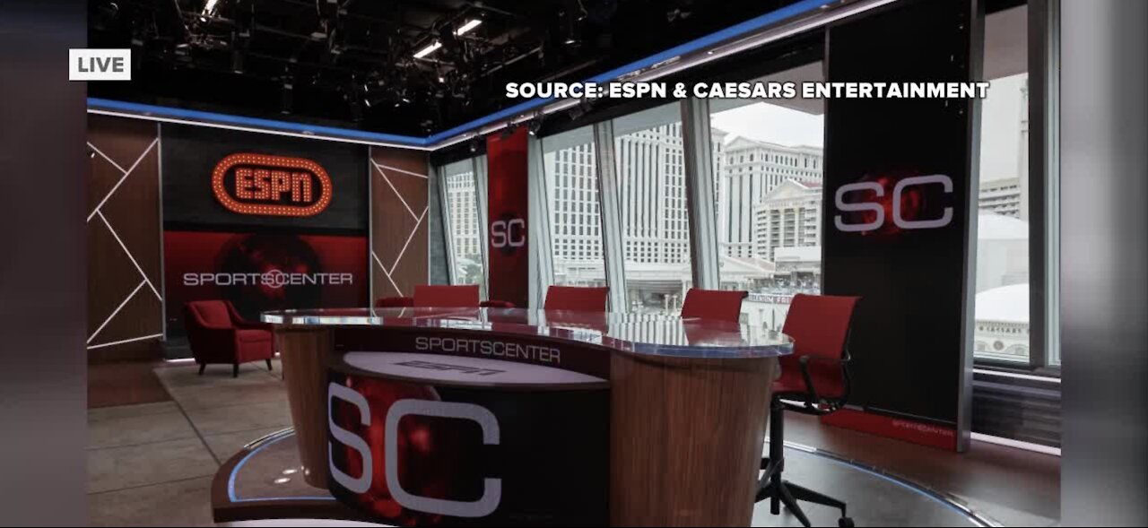 FIRST LOOK: Inside the ESPN studio coming to Las Vegas