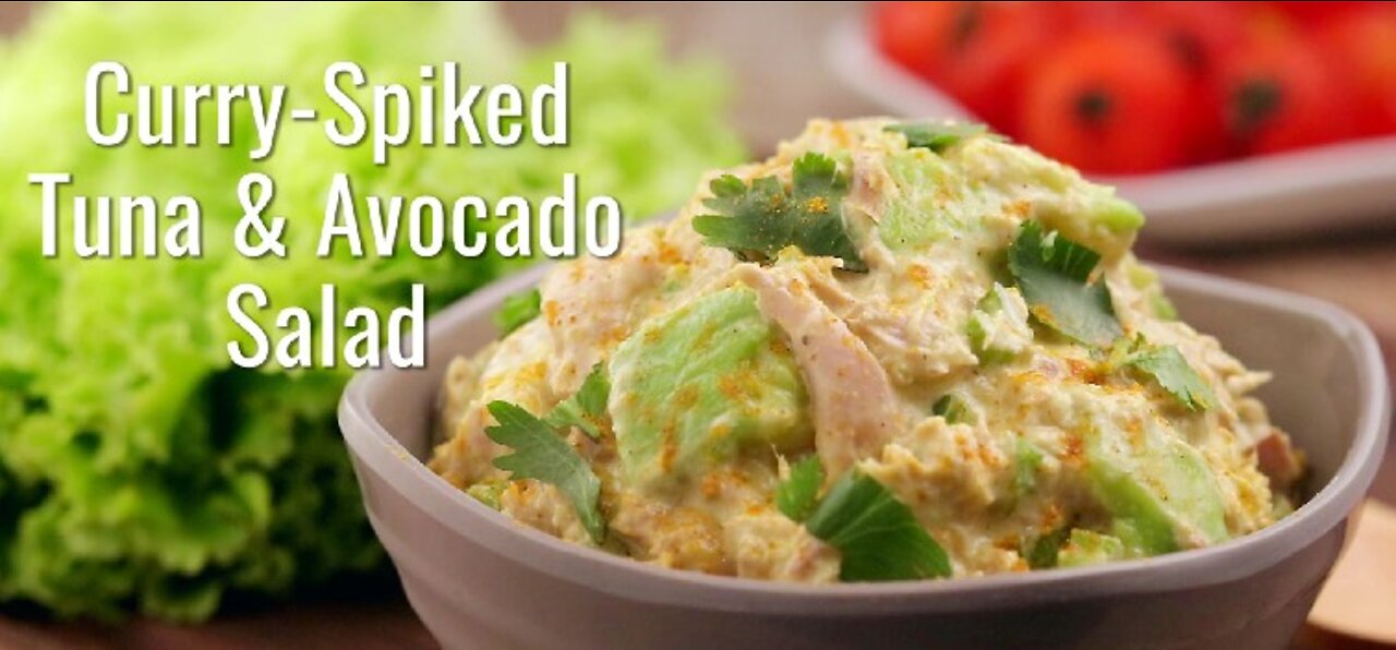 1. Keto Recipe Keto Curry, Spiked Tuna and Avocado Salad