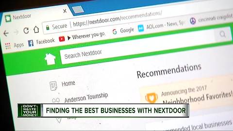 Finding the best businesses with Nextdoor