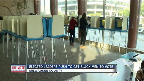 Elected leaders push to get black men to vote