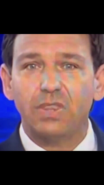 Ron DeSantis Does the weird Creepy Smile Again