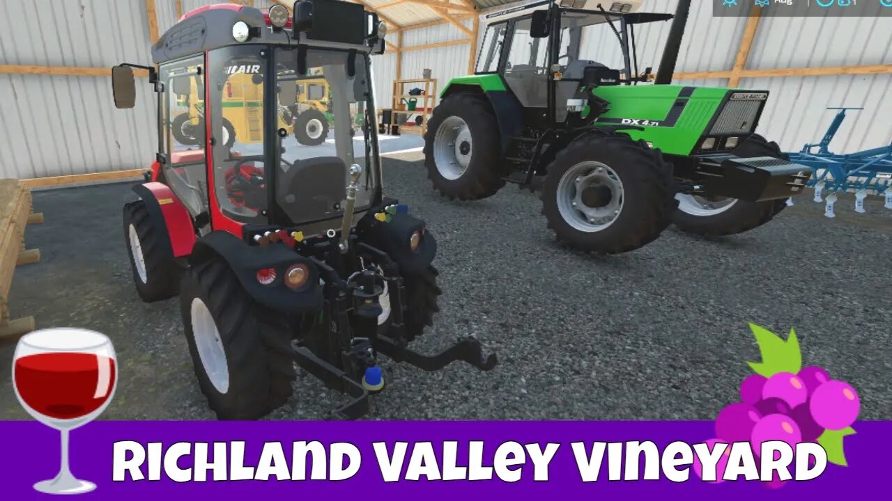 Richland Valley Vineyard | Ohio Based Winery Opening Day | Farming Simulator 22