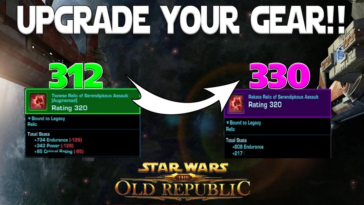 SWTOR 7.0 Gearing Made SIMPLE!!!