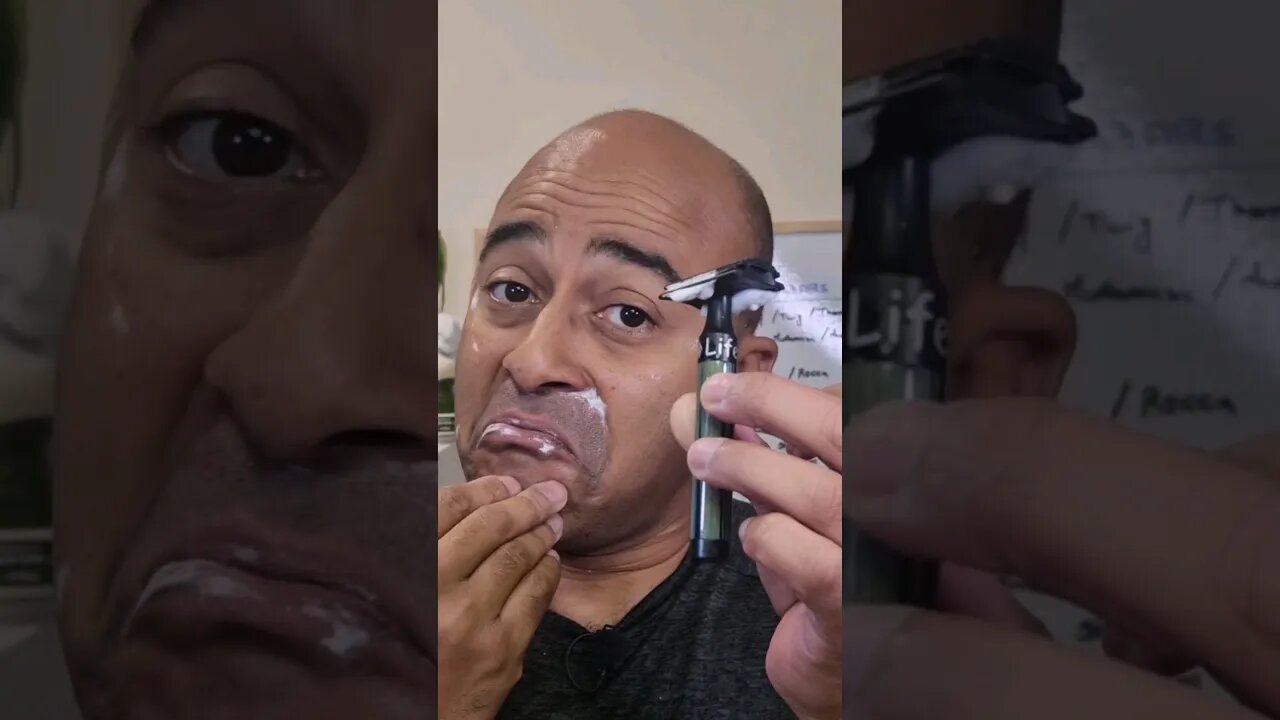 ASMR SHAVE Life Razor prototype by Design94 first tryπππͺπ§ΌποΈππΎπ#asmr #grooming #shaving #life #sotd