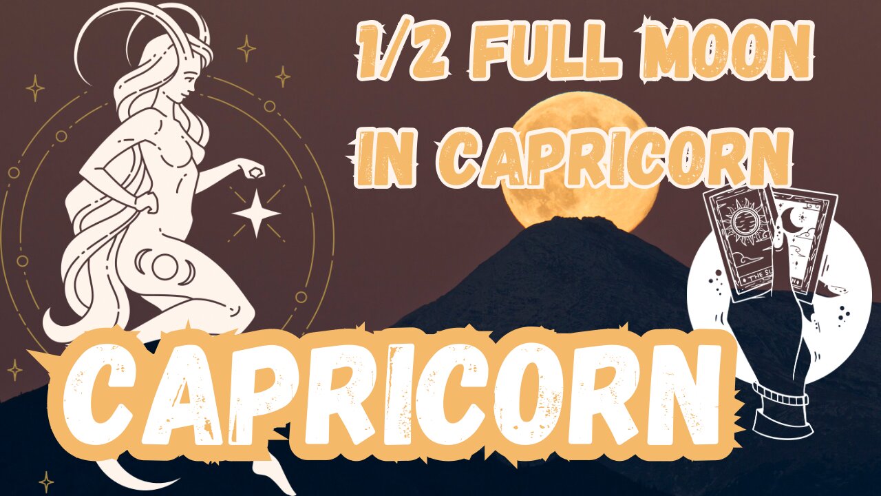 CAPRICORN ♑️- Stand your ground! 1/2 Full Moon 🌕 in Capricorn Tarot reading #capricorn #tarotary