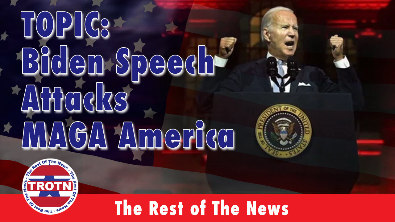 Biden Speech Attacks MAGA America