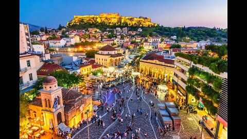Athens Drone Video (HIGH DEFINITION)