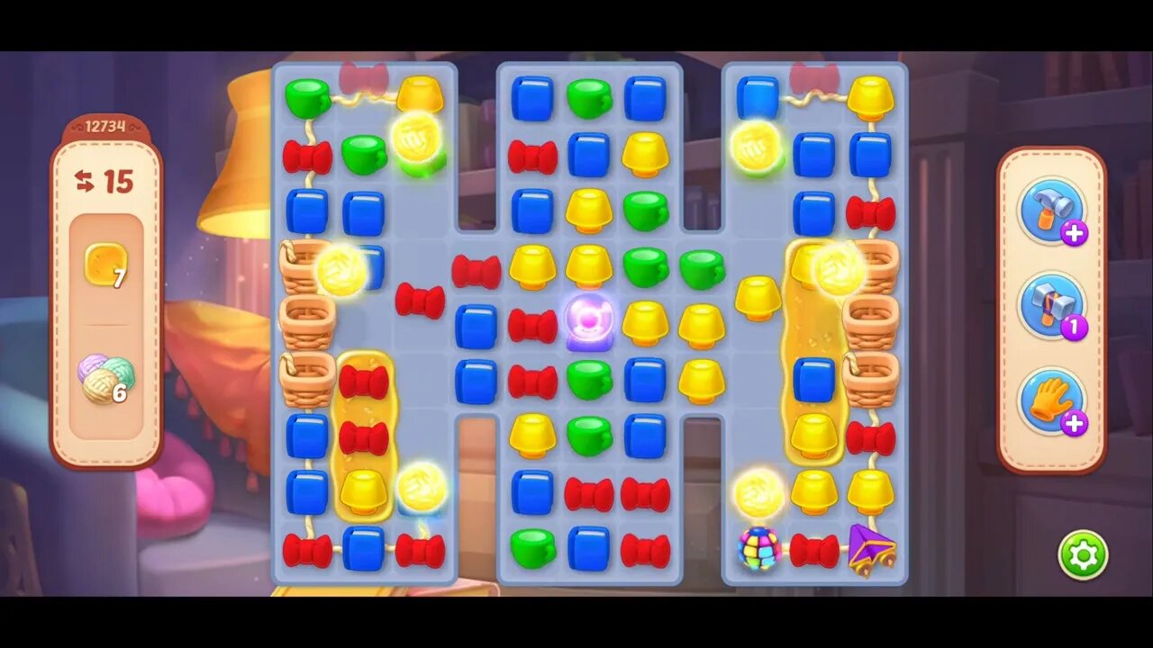 Playrix Homescapes Gameplay Walkthrough Level 12734