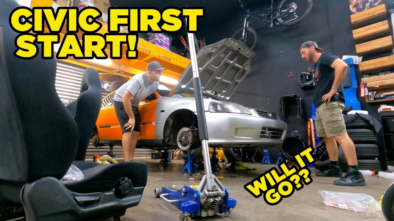 Nugget Civic FIRST START (EP12)