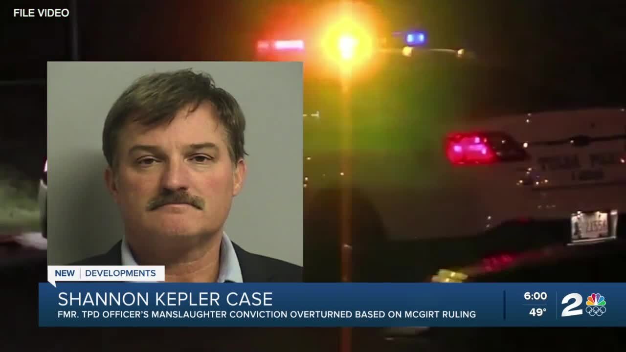 Former TPD officer's manslaughter conviction overturned based on McGirt ruling