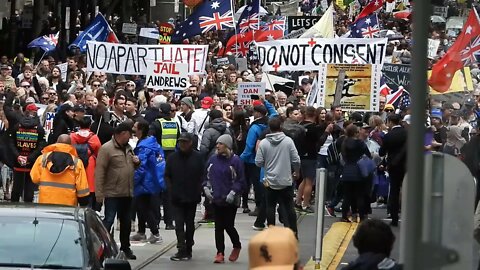 "CAN YOU FEEL IT" - Protest Melbourne NOW