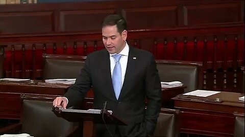 On Senate floor, Rubio speaks about Broward County School Tragedy