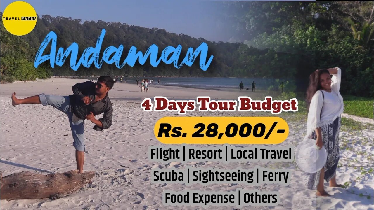 Andaman Tour Package Of 4 Days In 28K | Including Flight, Resort, Ferry, Scuba, Food & Sightseeing