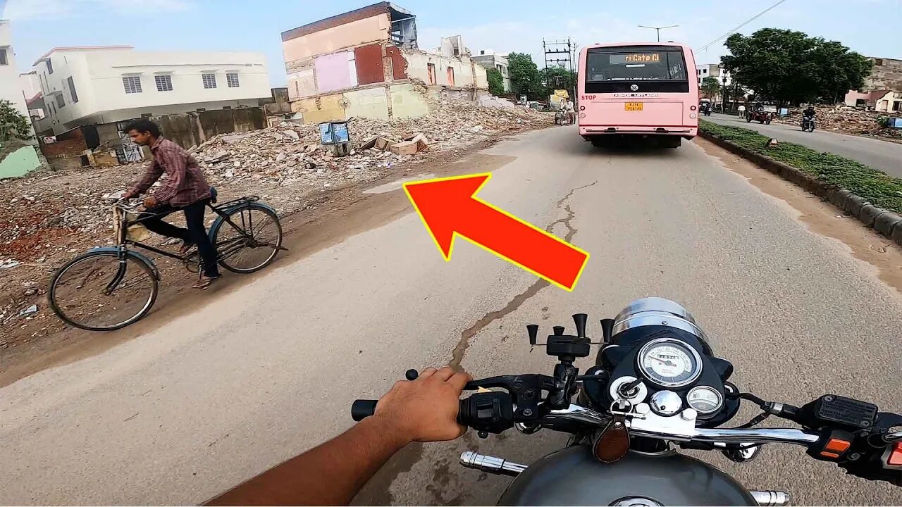 Why are these houses broken... | Royal Enfield Classic 350 | jaswantboo