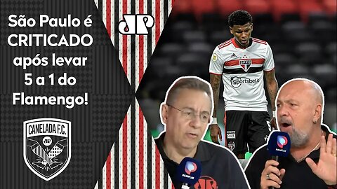 "É IMPRESSIONANTE! O MAIOR PROBLEMA desse São Paulo é..." Veja DEBATE após 5 a 1 do Flamengo!