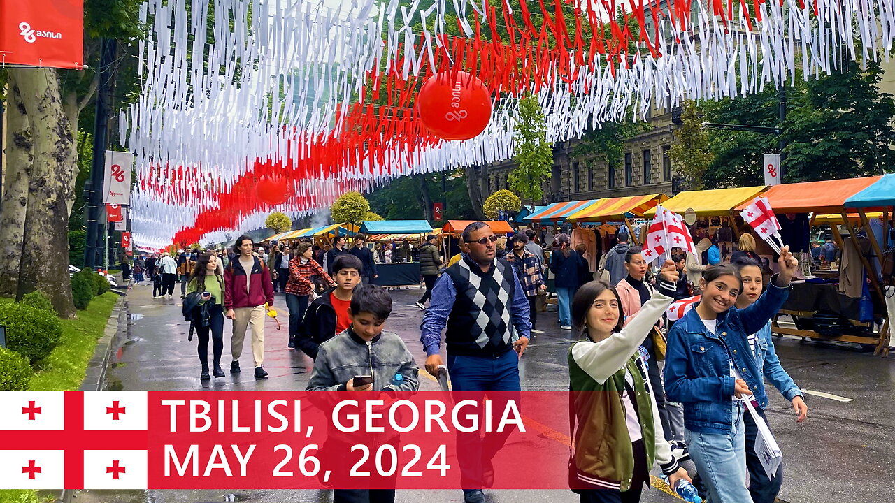 Tbilisi Walks: Tbilisi celebrates Independence Day