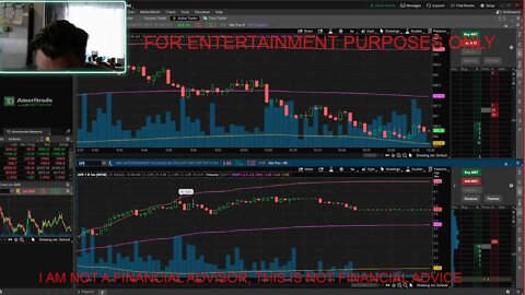 LIVE DAY TRADING $SPY $AMC $APE