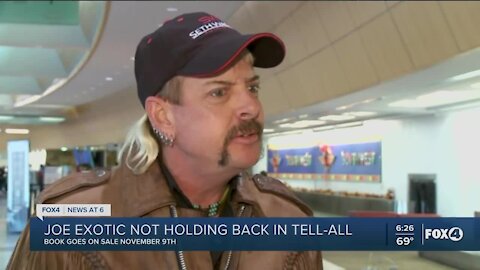 Joe Exotic tells all in new memoire