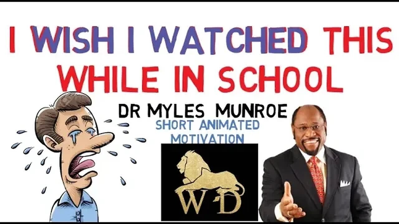 IF YOU WANT TO BE GREAT, YOU MUST WATCH THIS TWICE -- DR MYLES MUNROE