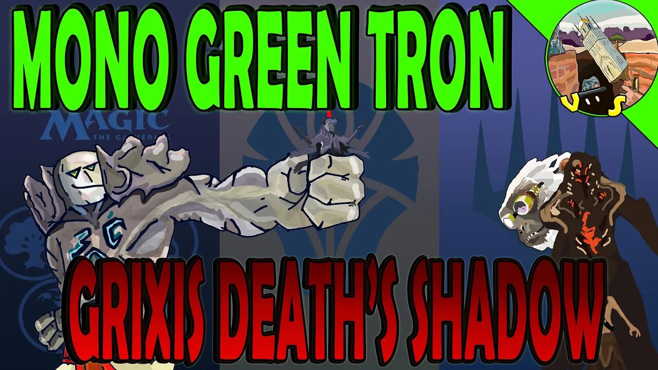 Mono Green Tron VS Grixis Death's Shadow｜Warping Wail! ｜Magic The Gathering Online Modern League Match