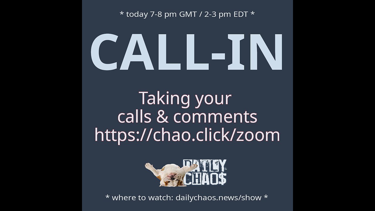 CALL-IN ~ Daily Chaos