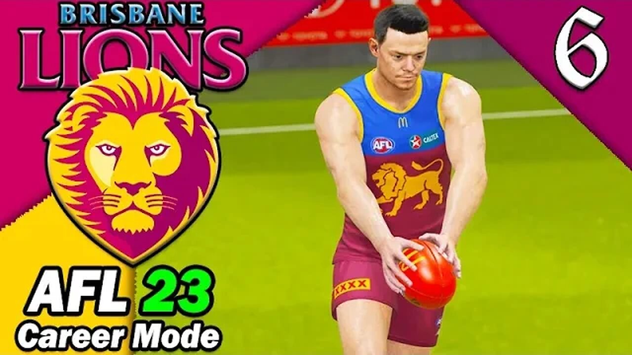 BRISBANE ARE UNSTOPPABLE! AFL 23 Brisbane Lions Management Career Gameplay #6