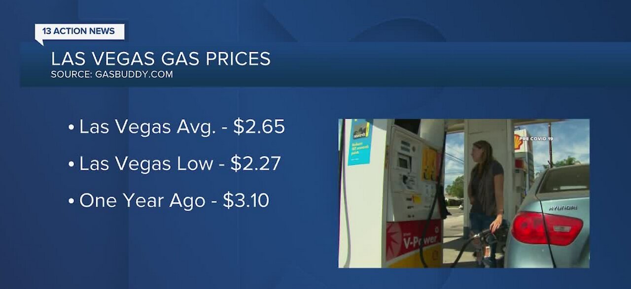 Gas prices in the valley slowly decline