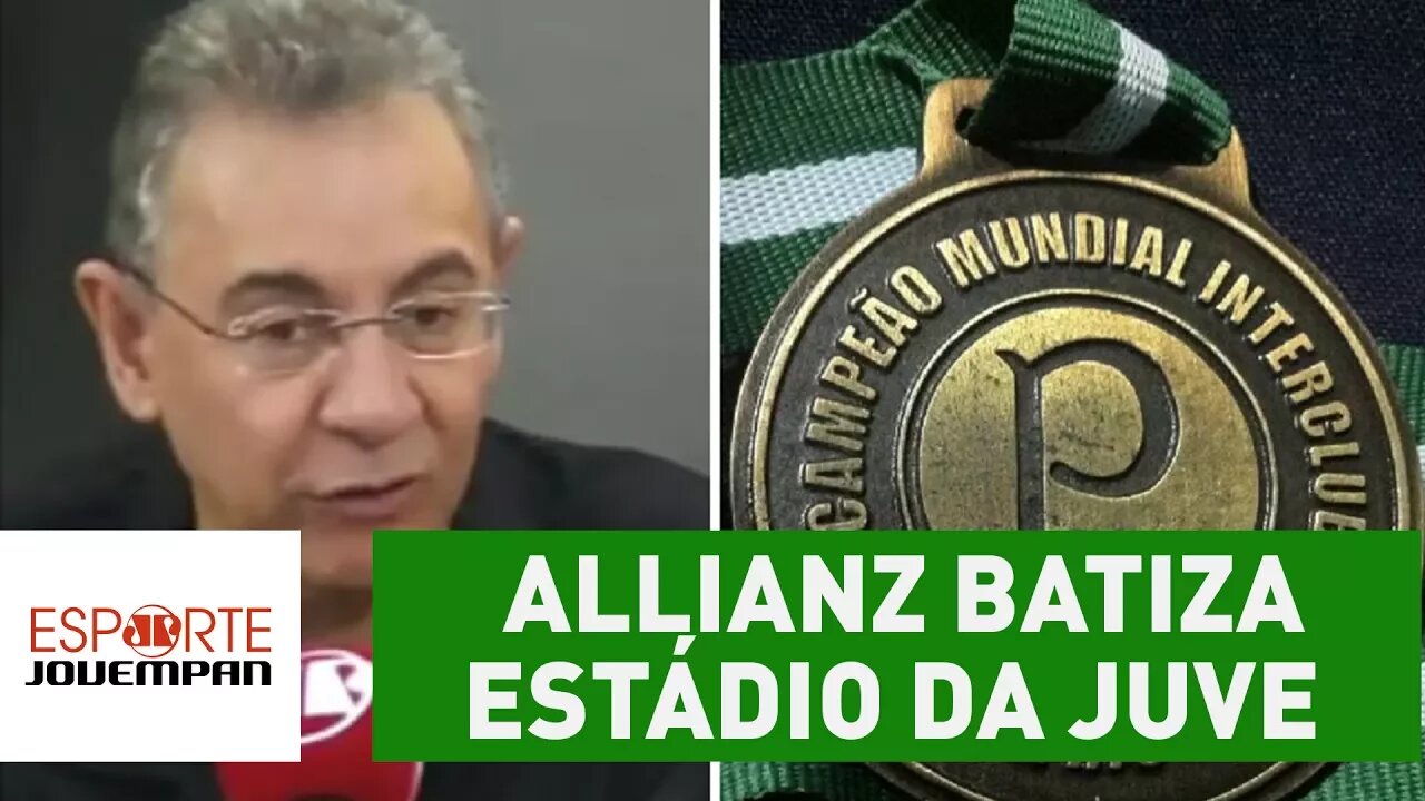 Allianz batiza estádio da Juve, e Flavio provoca Verdão por 1951