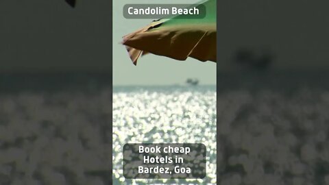 Take a trip to the shores of Candolim Beach in Goa. 🙂