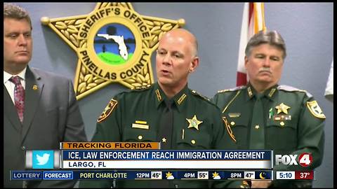 Federal immigration agencies, Florida Sheriffs announce public safety efforts regarding undocumented criminals