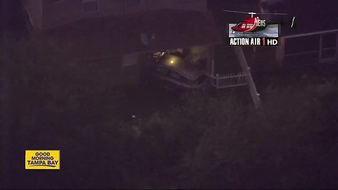 Vehicle crashes into home in Riverview